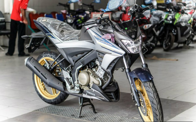 Yamaha Vixion 150 hoàn toàn mới có bản vành vàng Yamaha Vixion 150 hoàn toàn mới có bản vành vàng